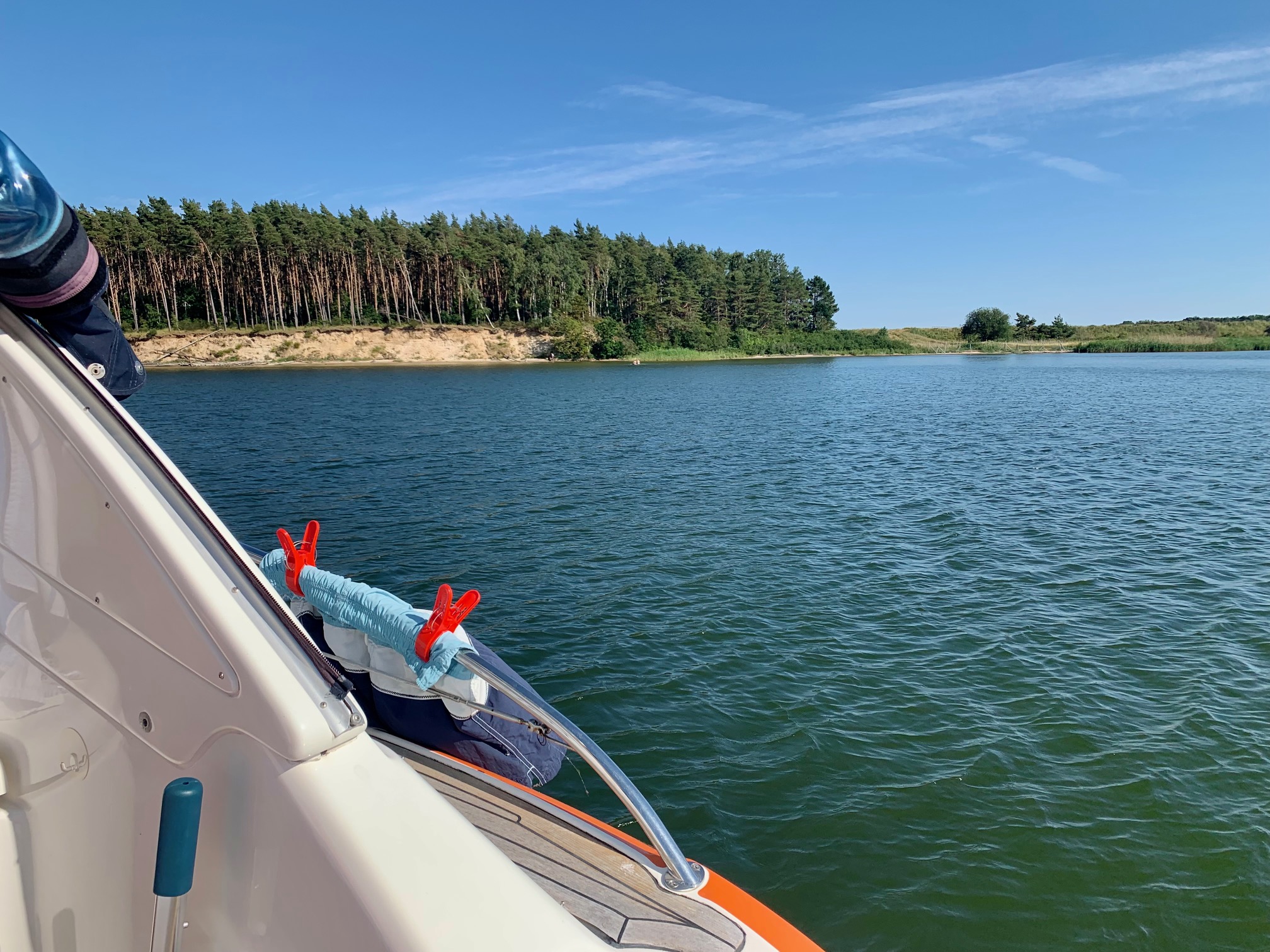 Badestop hinter dem Dänholm